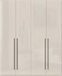 OTTO HOME Kleiderschrank Piano Hochglanz Beige 4-Türer Bild 1