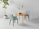 Esstisch OTTO HOME Toarp Massivholz Eiche Natur Rund Bild 1