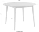 Esstisch OTTO HOME Toarp Massivholz Eiche Natur Rund Bild 5