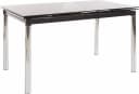 Esstisch OTTO HOME Schwarz Silber Glas Metall Bild 2