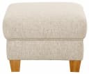 HOME AFFAIRE Hocker Borkum Beige Polyester Landhaus-Stil Bild 5