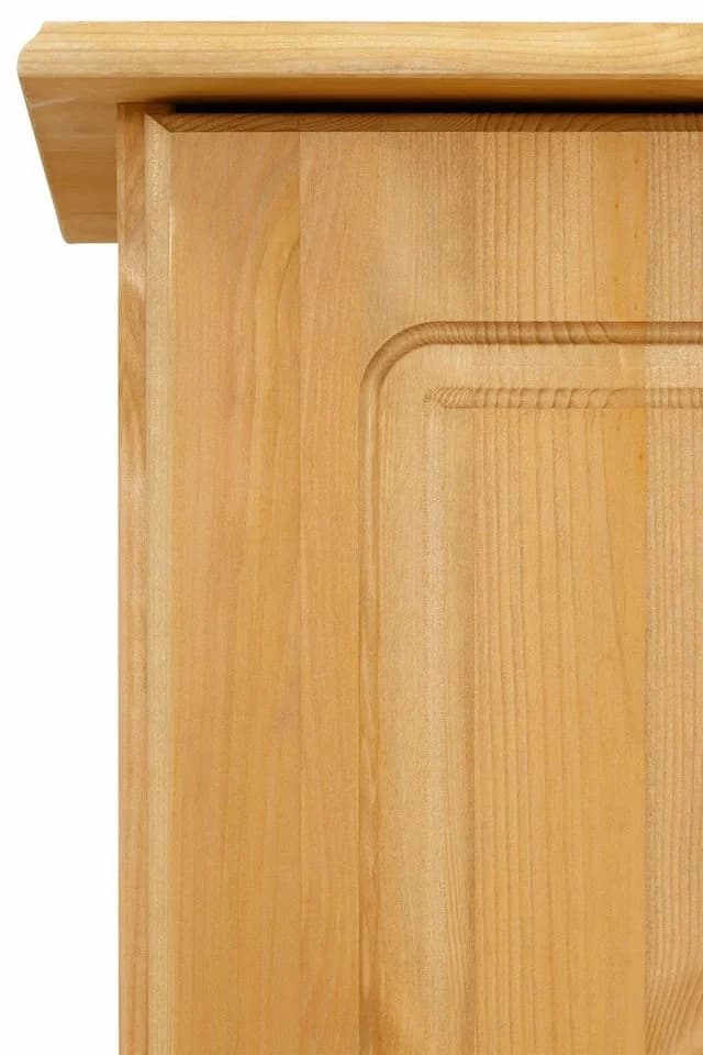 HOME AFFAIRE Wäscheschrank Minik Massivholz Beige - Bild 5