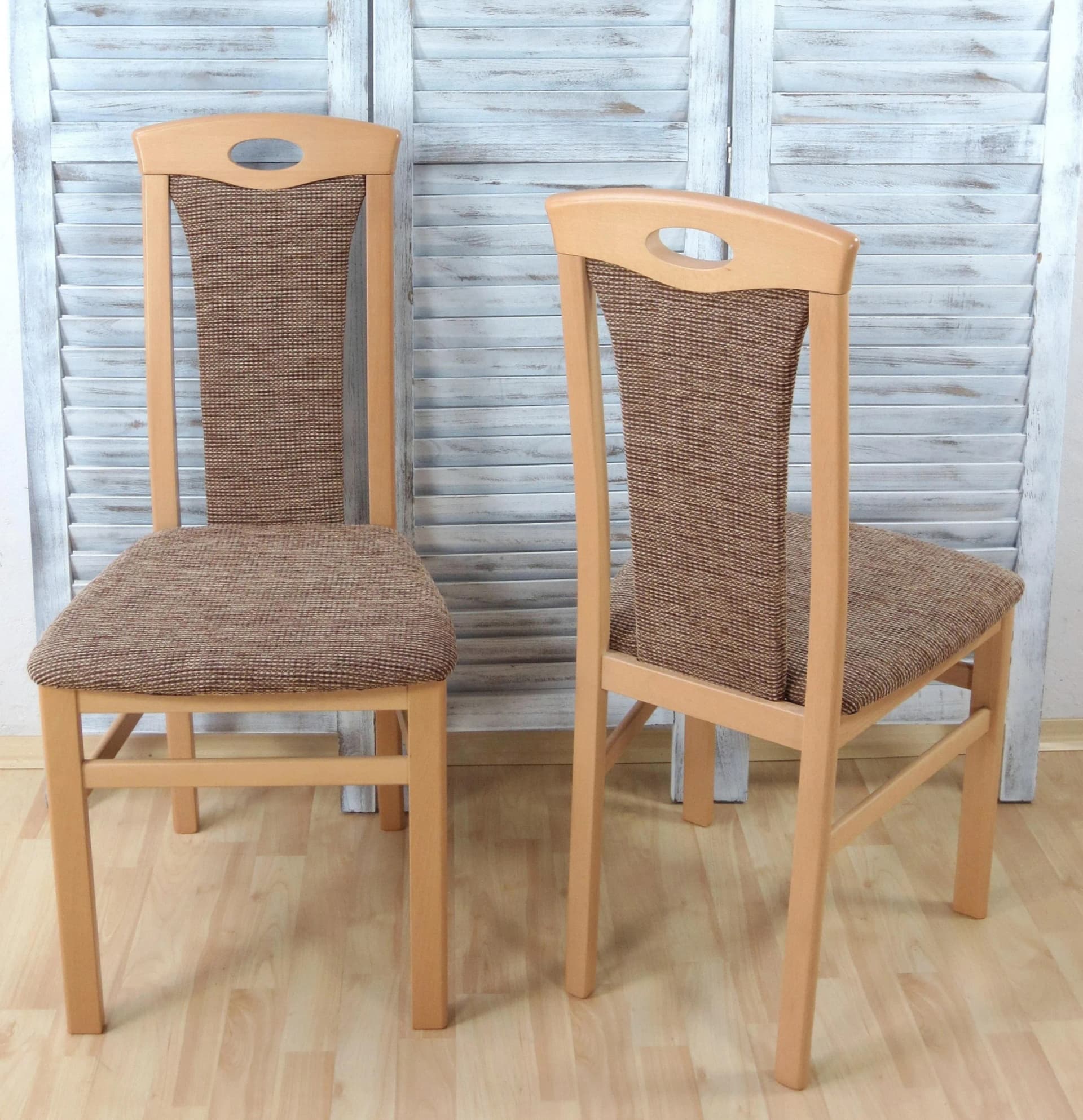 Home Affaire Kasia Esszimmerstuhl 2er Set Buche Braun