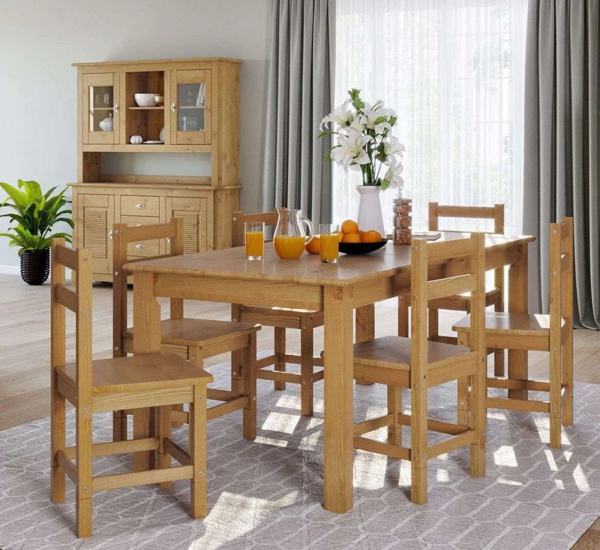 OTTO HOME Sitzbank Konrad Beige Massivholz Gelaugt Geölt