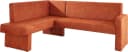 HOME AFFAIRE Eckbank Umag Cognac Luxus-Microfaser Bild 1