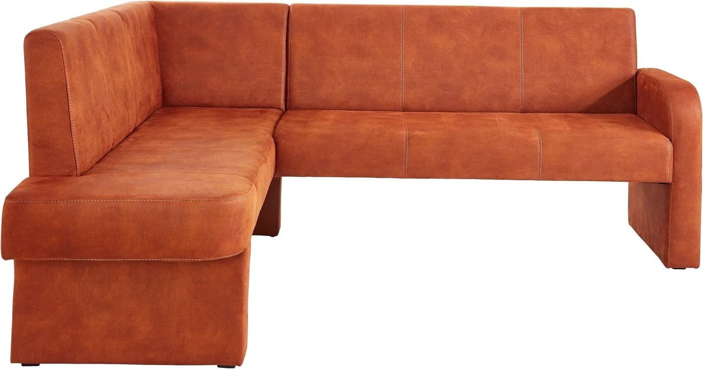 HOME AFFAIRE Eckbank Umag Cognac Luxus-Microfaser - Bild 3