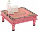 Home Affaire Beistelltisch Bajo Handbemalt Bunt Pink Bild 2