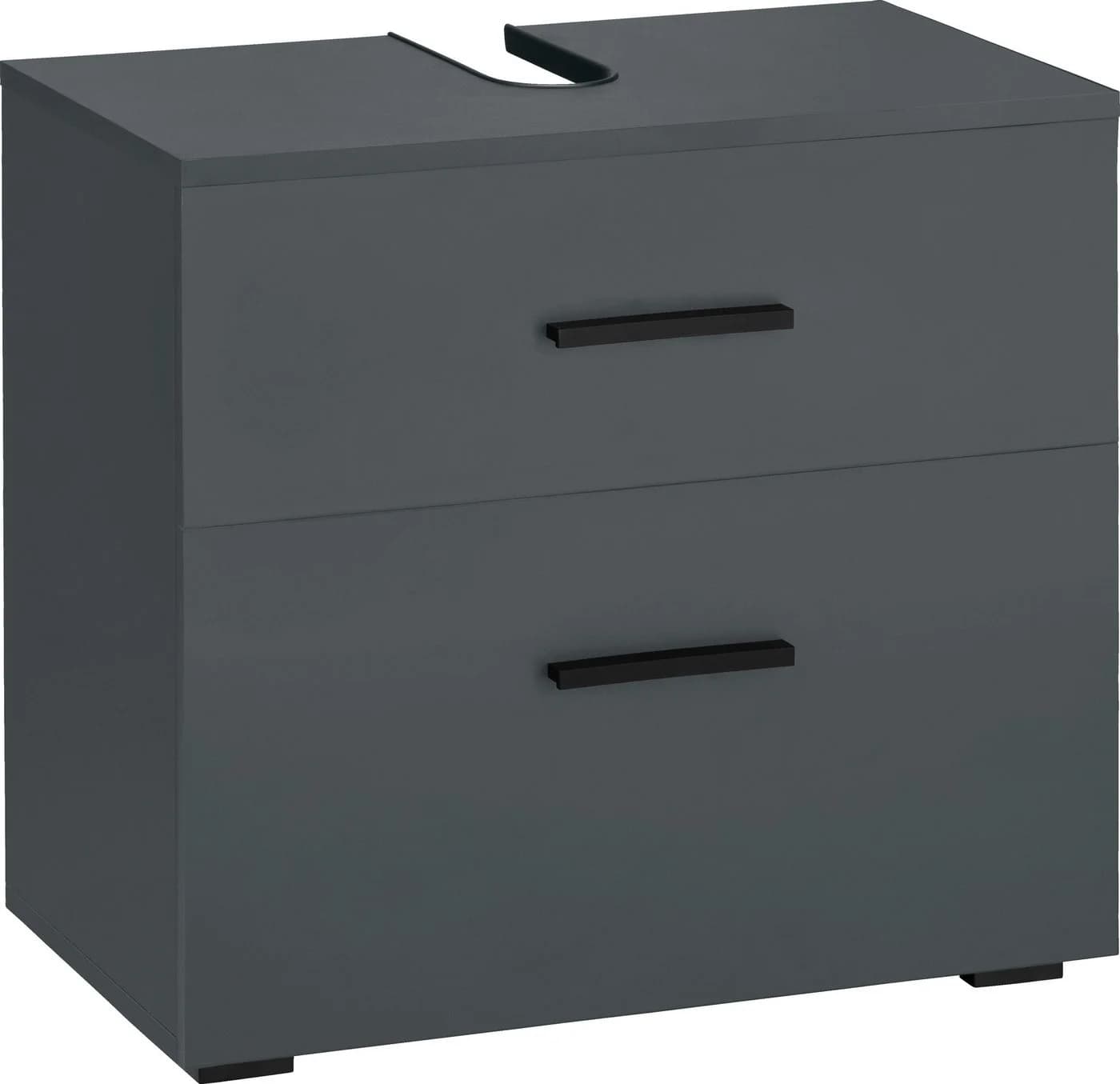 INOSIGN Skara Waschbeckenunterschrank Anthrazit mit Schublade - Bild 2