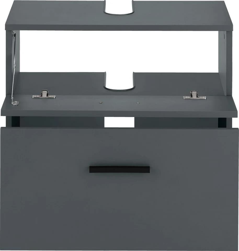 INOSIGN Skara Waschbeckenunterschrank Anthrazit mit Schublade - Bild 3