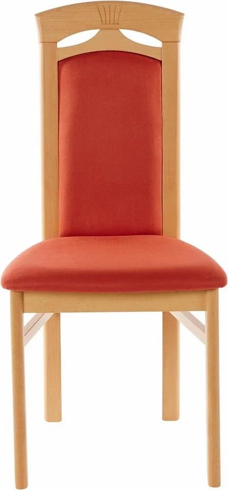 Home affaire Esszimmerstuhl Anthony 2er Set Buche Braun Microfaser - Bild 3
