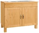 Home Affaire Spülenschrank Alby Beige Massivholz Kiefer Bild 1