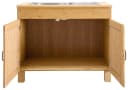 Home Affaire Spülenschrank Alby Beige Massivholz Kiefer Bild 3