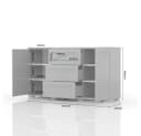 OTTO HOME Sideboard Piano Beige Hochglanz mit Soft-Close Bild 3