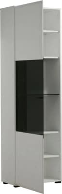 Vitrine INOSIGN Trentino Weiß Hochglanz Schwarz Soft-Close Bild 5