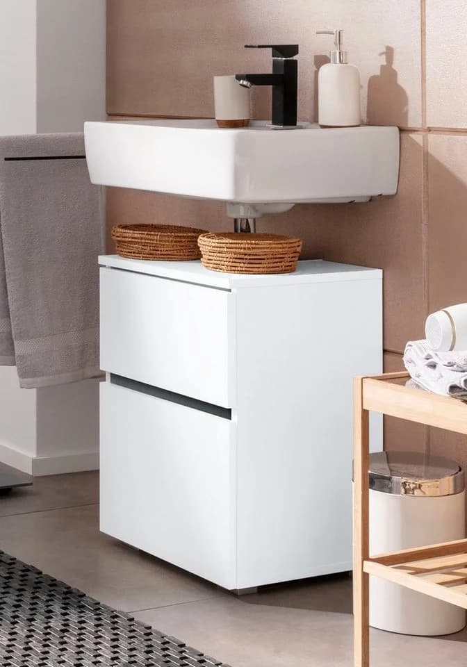 Home affaire Spiegelschrank Wisla Weiß Ländlicher Stil - Bild 5