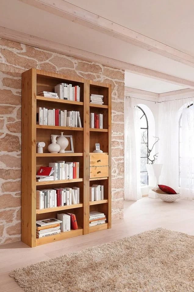 OTTO HOME Anbauregal Bergen Massivholz Kiefer Beige - Bild 3