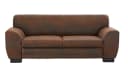 Home Affaire Sofa Nika 3-Sitzer Mocca Microfaser Landhaus-Stil Bild 1