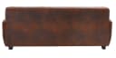 Home Affaire Sofa Nika 3-Sitzer Mocca Microfaser Landhaus-Stil Bild 3