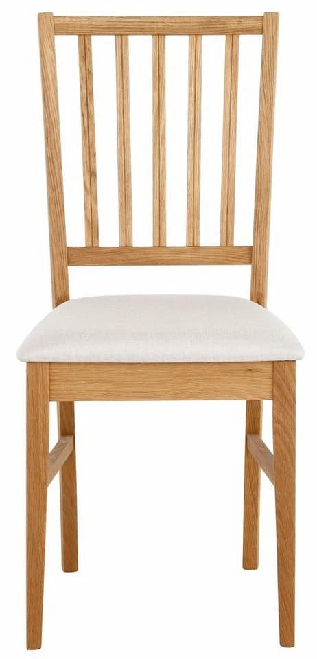 HOME AFFAIRE Esszimmerstuhl Ruanda Beige Eiche Massivholz - Bild 3