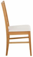 HOME AFFAIRE Esszimmerstuhl Ruanda Beige Eiche Massivholz Bild 5
