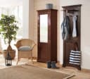 OTTO HOME Rustic Garderobenpaneel Wandbraun Massivholz Bild 1
