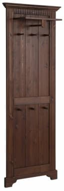 OTTO HOME Rustic Garderobenpaneel Wandbraun Massivholz Bild 5
