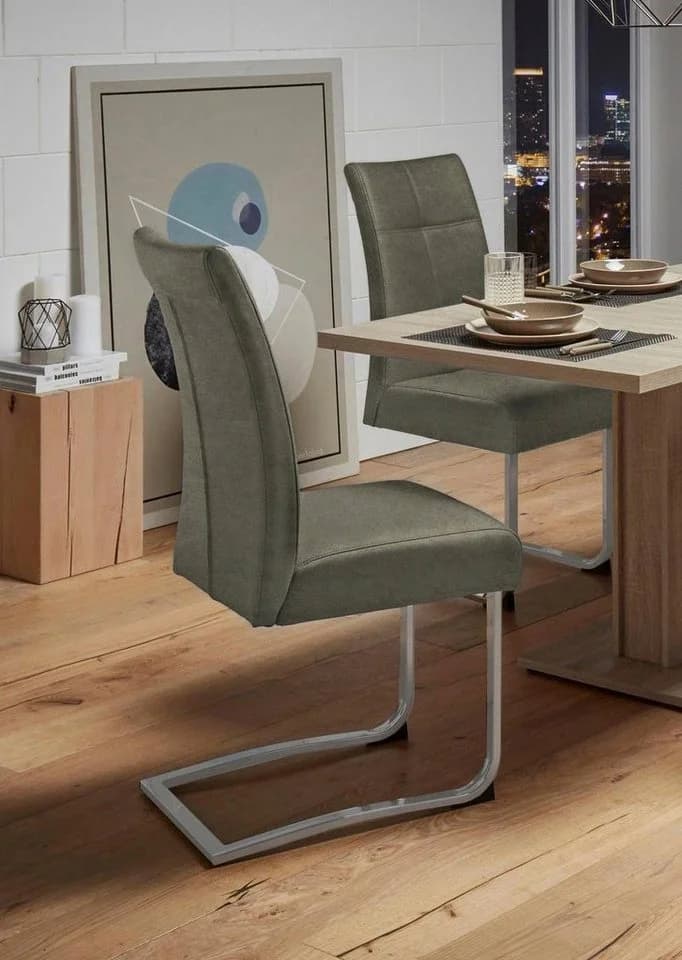 OTTO HOME Freischwinger Rab Khakifarbe Metallgestell - Bild 5