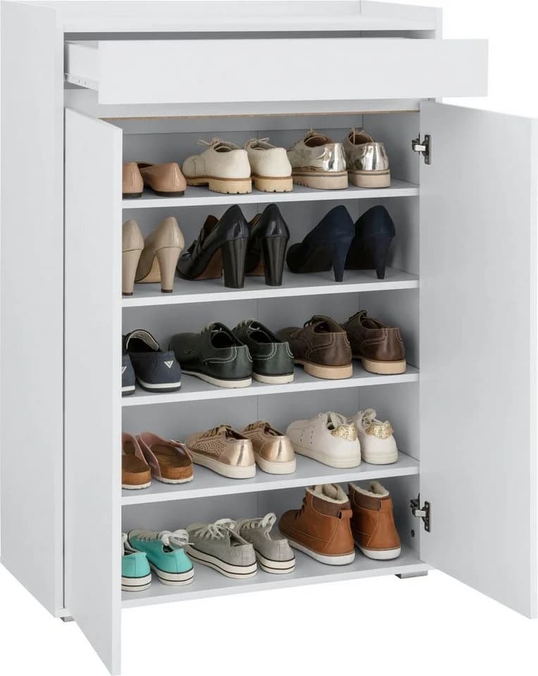 OTTO HOME Schuhschrank Kosmo Weiß 2 Türen - Bild 4