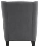 Home affaire Ohrensessel Chilly mit Hocker Grau Microfaser Bild 4