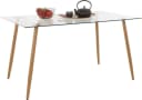 OTTO HOME Glastisch Miller Braun Glas Eichefarben Modern Bild 3