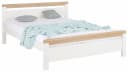 OTTO HOME Massivholzbett CAPRE Weiß Eiche Landhausstil Bild 2
