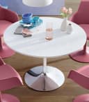 Esstisch OTTO HOME Trompet Weiß Hochglanz Rund Bild 4