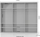 OTTO HOME Schwebetürenschrank Piano Beige Hochglanz mit Spiegeltür Bild 5
