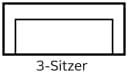 Home Affaire Janek 2,5-Sitzer Sofa Skandinavisch Grün Bild 5