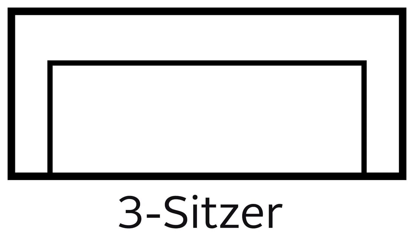 Home Affaire Janek 2,5-Sitzer Sofa Skandinavisch Grün - Bild 5