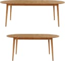 Esstisch OTTO HOME Toarp Eiche Natur Ausziehbar Oval Massivholz Bild 4