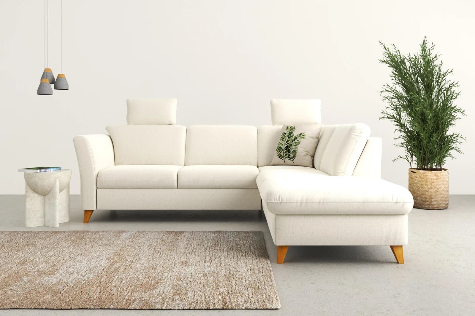 Home Affaire Kopfstütze Trelleborg Creme 2er Set