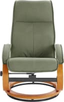 HOME AFFAIRE Relaxsessel Lille mit Hocker Grün Relaxfunktion Bild 2