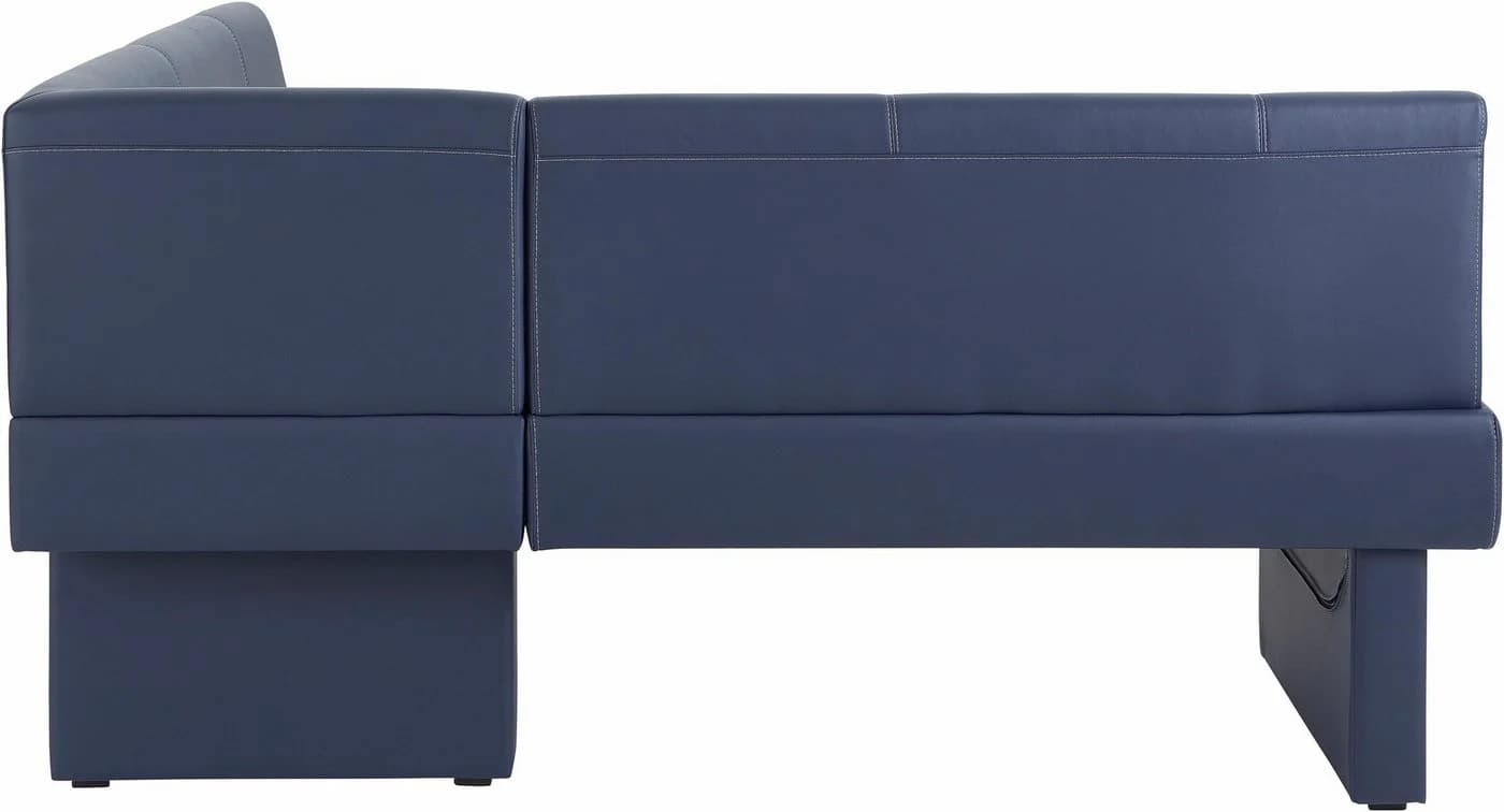 Home Affaire Eckbank Blau Kunstleder Gepolstert - Bild 4