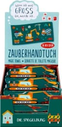 COPPENRATH Zauberhandtuch Bagger Ed.2 - Wenn ich mal groß bin, 100% Baumwolle Bild 3