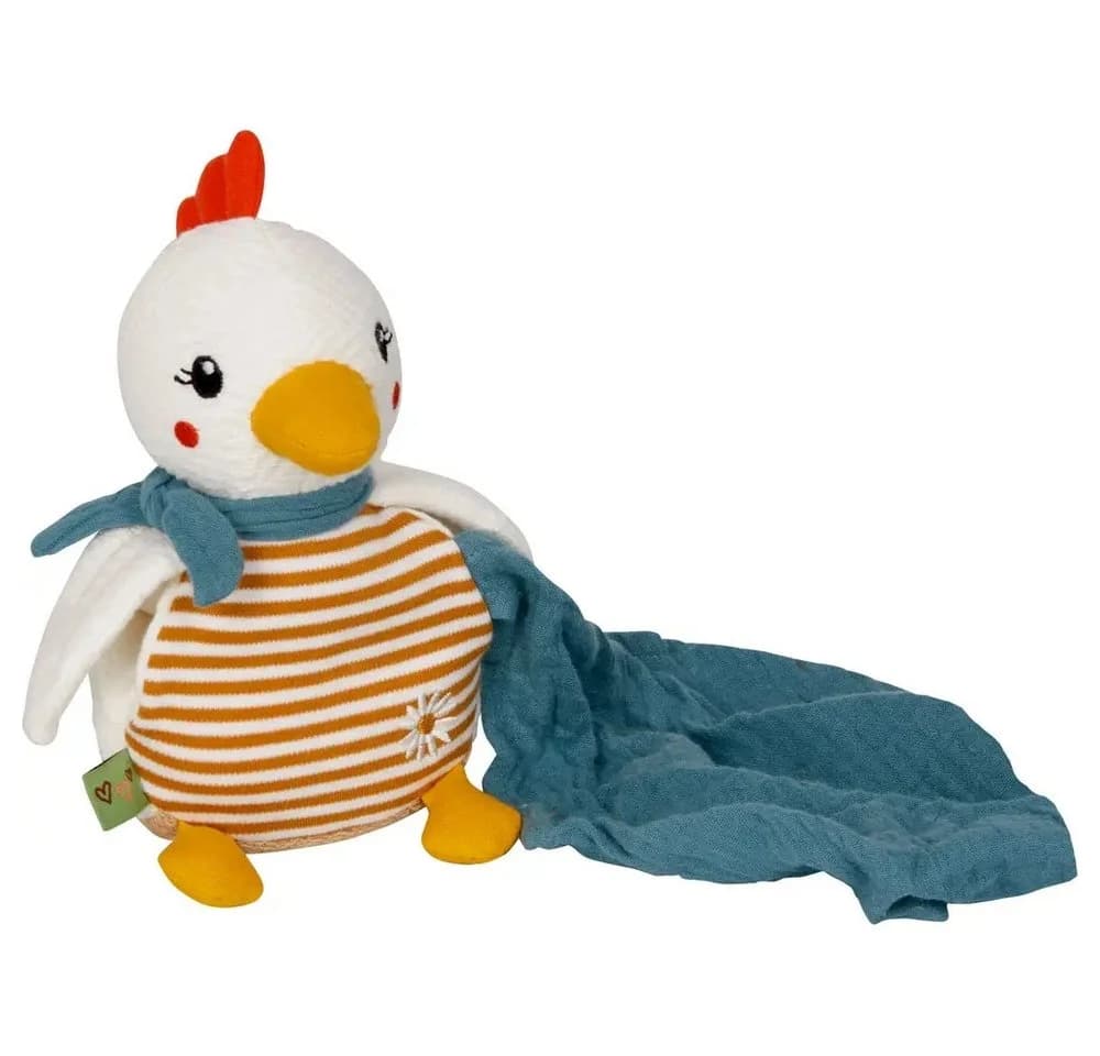 COPPENRATH DIE SPIEGELBURG Kuscheltier Huhn mit Schnuffeltuch - Little Wonder - Bild 2