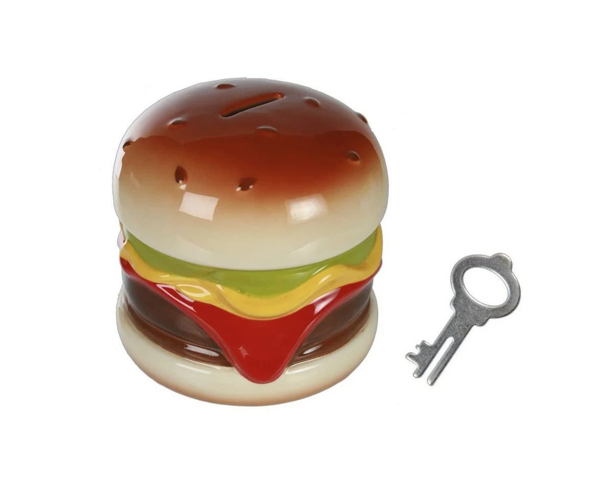 Out of the Blue Spardose Hamburger 14x13cm