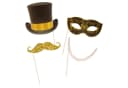 Out of the Blue Fotohalter Glamour Party Photo Booth 12er Set Bunt Bild 1