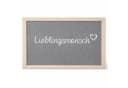 what the shop Kissentablett Lieblingsmensch 43x32,5 cm Holzoptik Bild 1