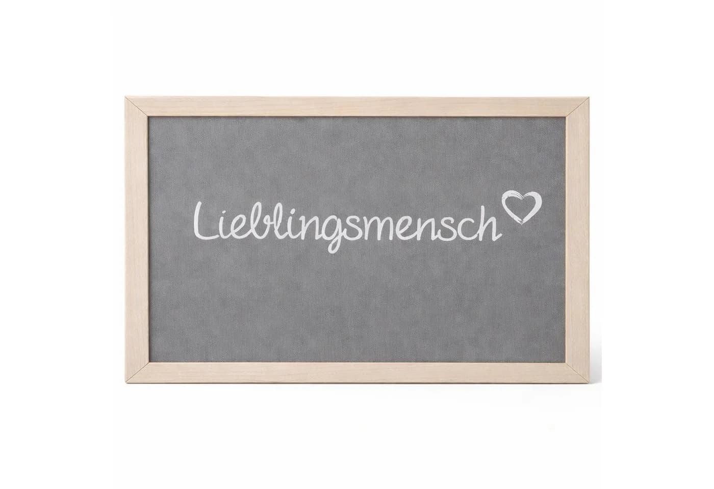 what the shop Kissentablett Lieblingsmensch 43x32,5 cm Holzoptik
