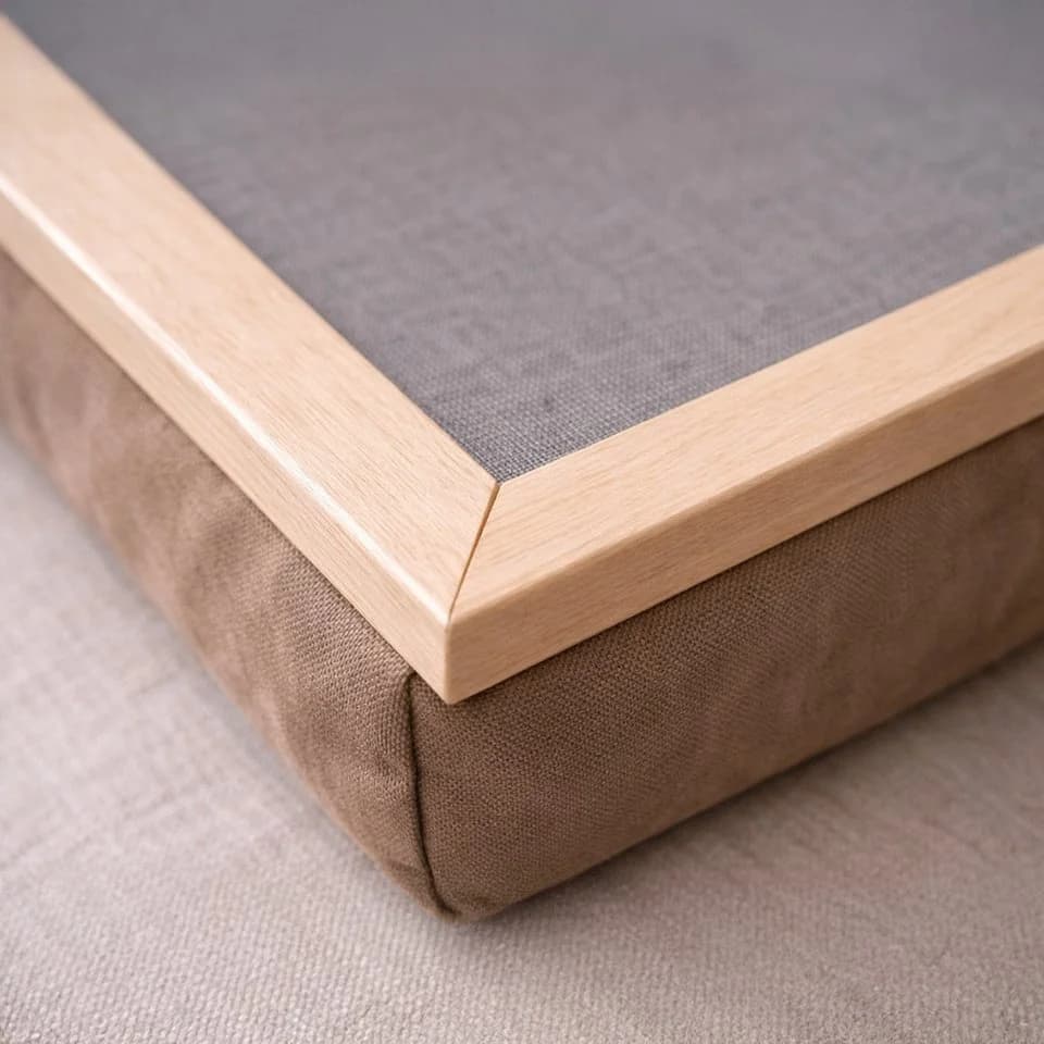 what the shop Kissentablett Lieblingsmensch 43x32,5 cm Holzoptik - Bild 5
