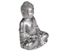 Out of the Blue Buddha Dekofigur Silber 14cm Polyresin Bild 1