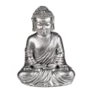 Out of the Blue Buddha Dekofigur Silber 14cm Polyresin Bild 2