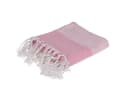 Out of the Blue Hamamtuch Rosa/Weiß Fouta-Tuch Bild 3