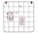Out of the Blue Metall-Wandgitter mit 6 Holz-Clips Bild 1